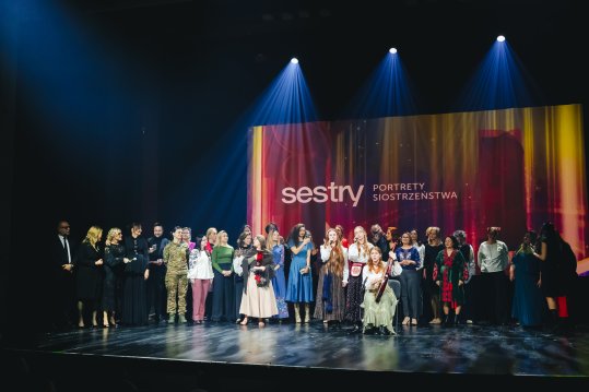 Winners of this year's "Portraits of Sisterhood " award