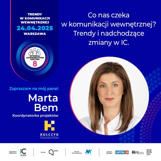 Marta Bem prelegentką IC Mobile 2025 – o inkluzywnej komunikacji i zdrowiu kobiet w pracy